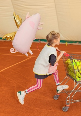 Balon foliowy Świnka, 72cm